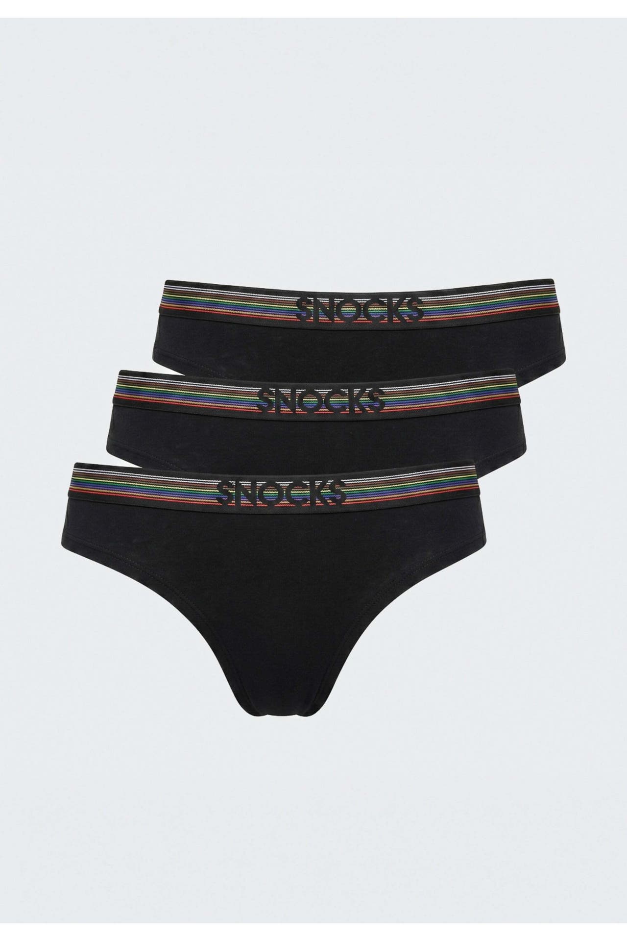 SNOCKS Slip Schwarz (Pride), Bild 1