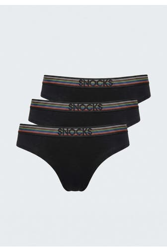 SNOCKS Slip Schwarz (Pride)
