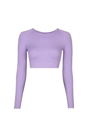 SNOCKS Longsleeve Pastelllila