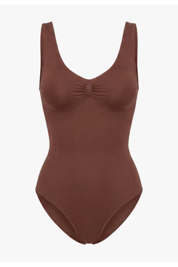 SNOCKS Shapewear Braun