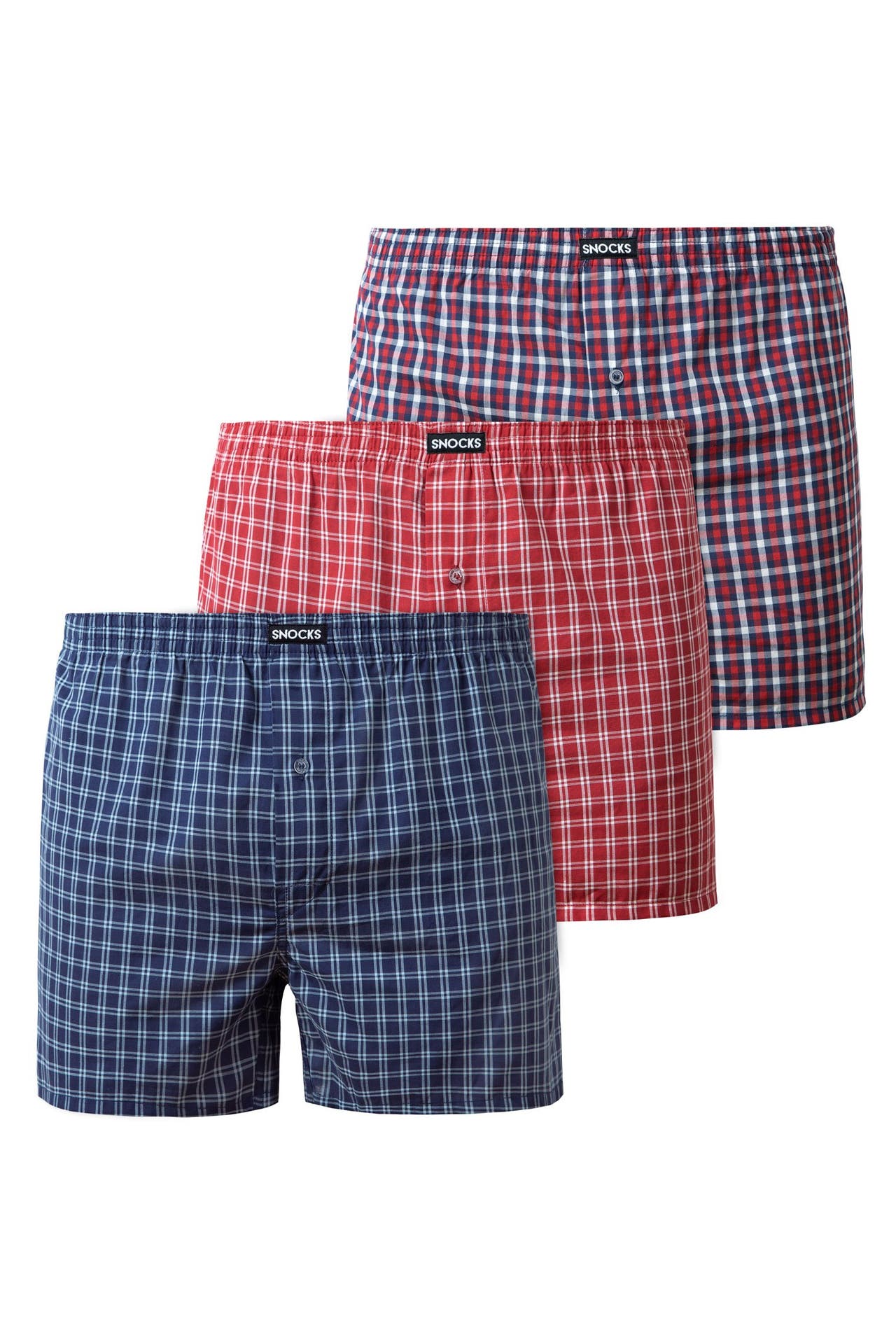 SNOCKS Boxer Small Check, Bild 1