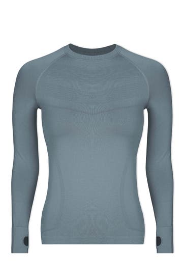SNOCKS Longsleeve Taubenblau