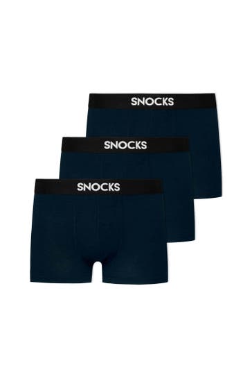 SNOCKS Boxer Blau