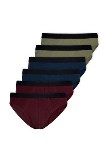 SNOCKS Slip Mix (Rot/Olive/Blau)