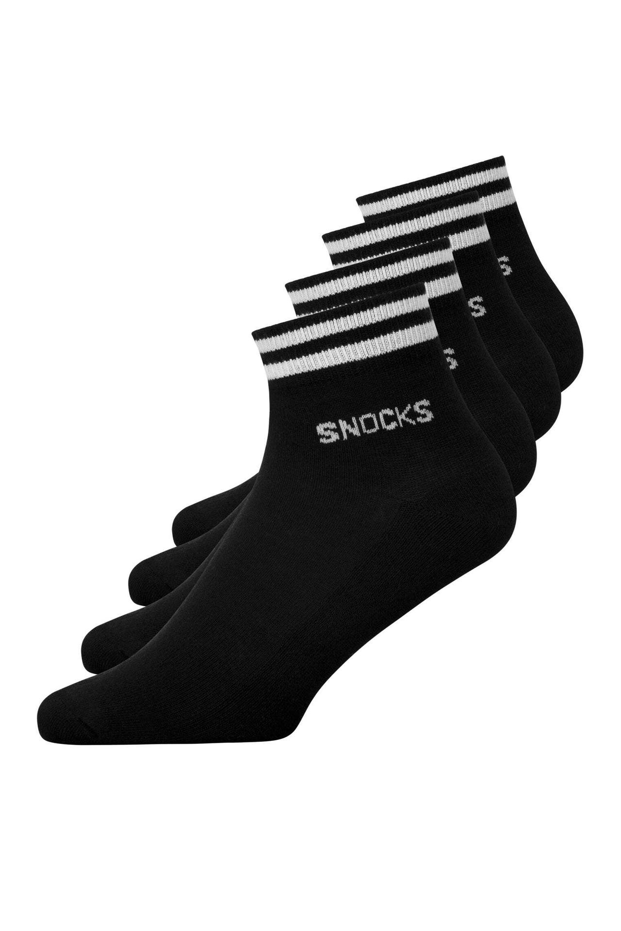 SNOCKS Socken Schwarz, Bild 1