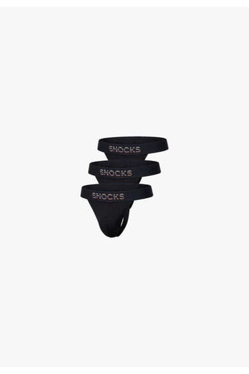 SNOCKS Slip Schwarz