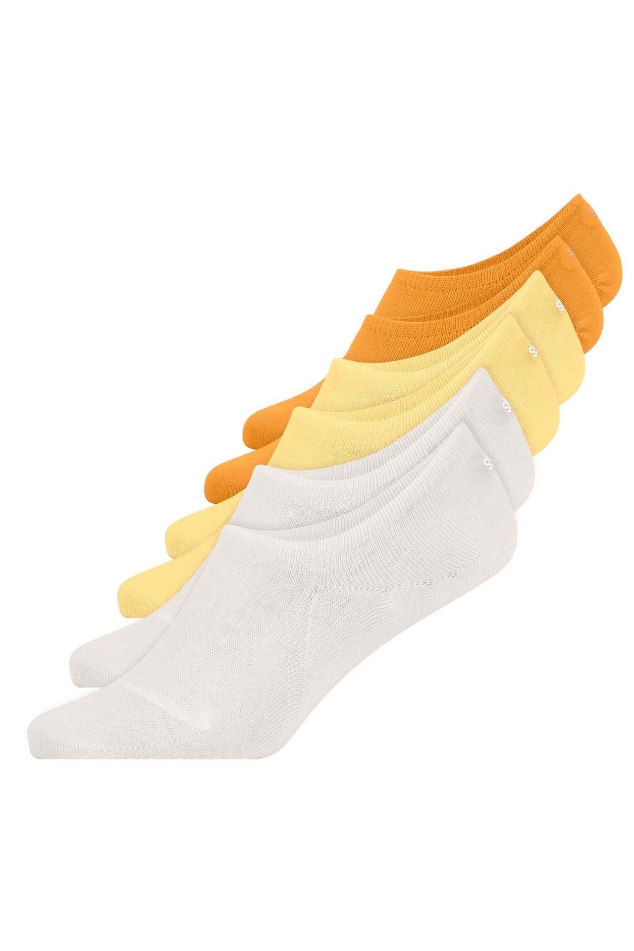 SNOCKS Socken Mix (Orange/Gelb/Creme), Bild 1