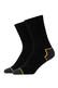 Socken Schwarz/Gelbe Akzente