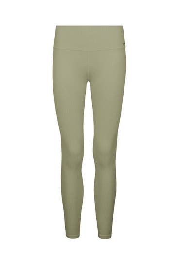 SNOCKS Leggings Pastellgrün Slim