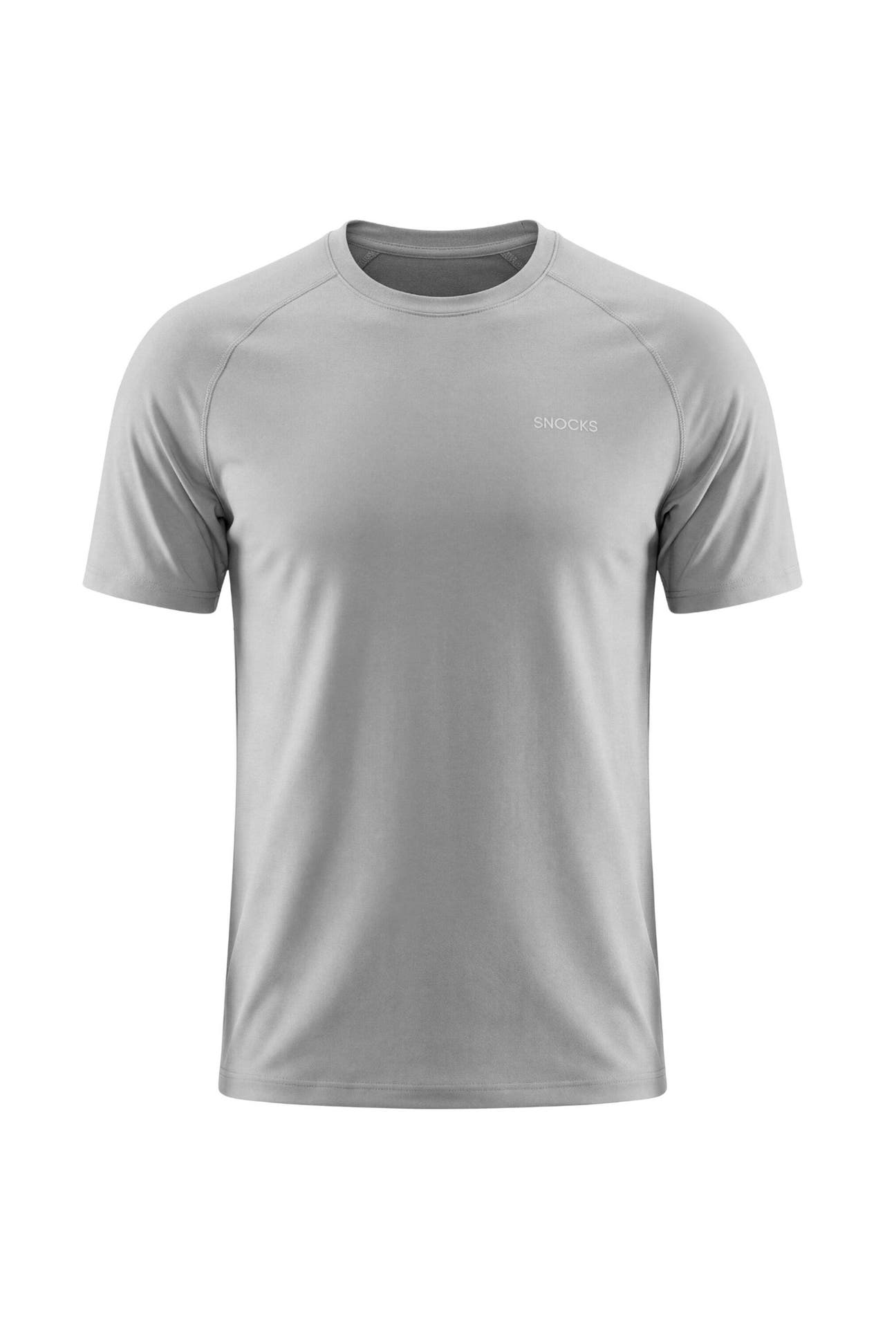 SNOCKS T-Shirt Silber Grau, Bild 1