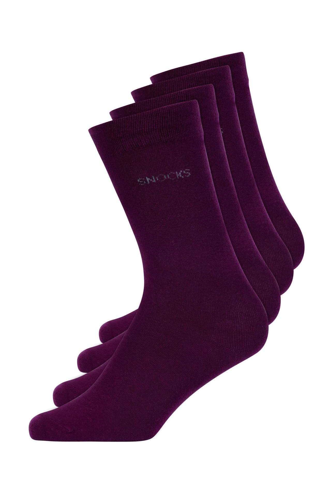 SNOCKS Socken Weinrot, Bild 1