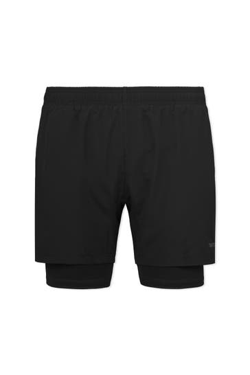 SNOCKS Short Schwarz Slim
