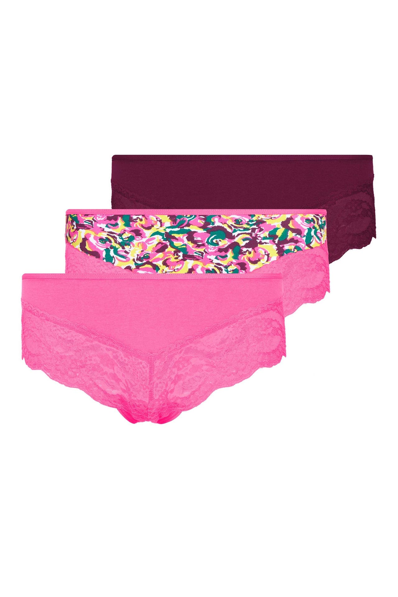 SNOCKS Slip Mix Print (Rosa/Lila), Bild 1