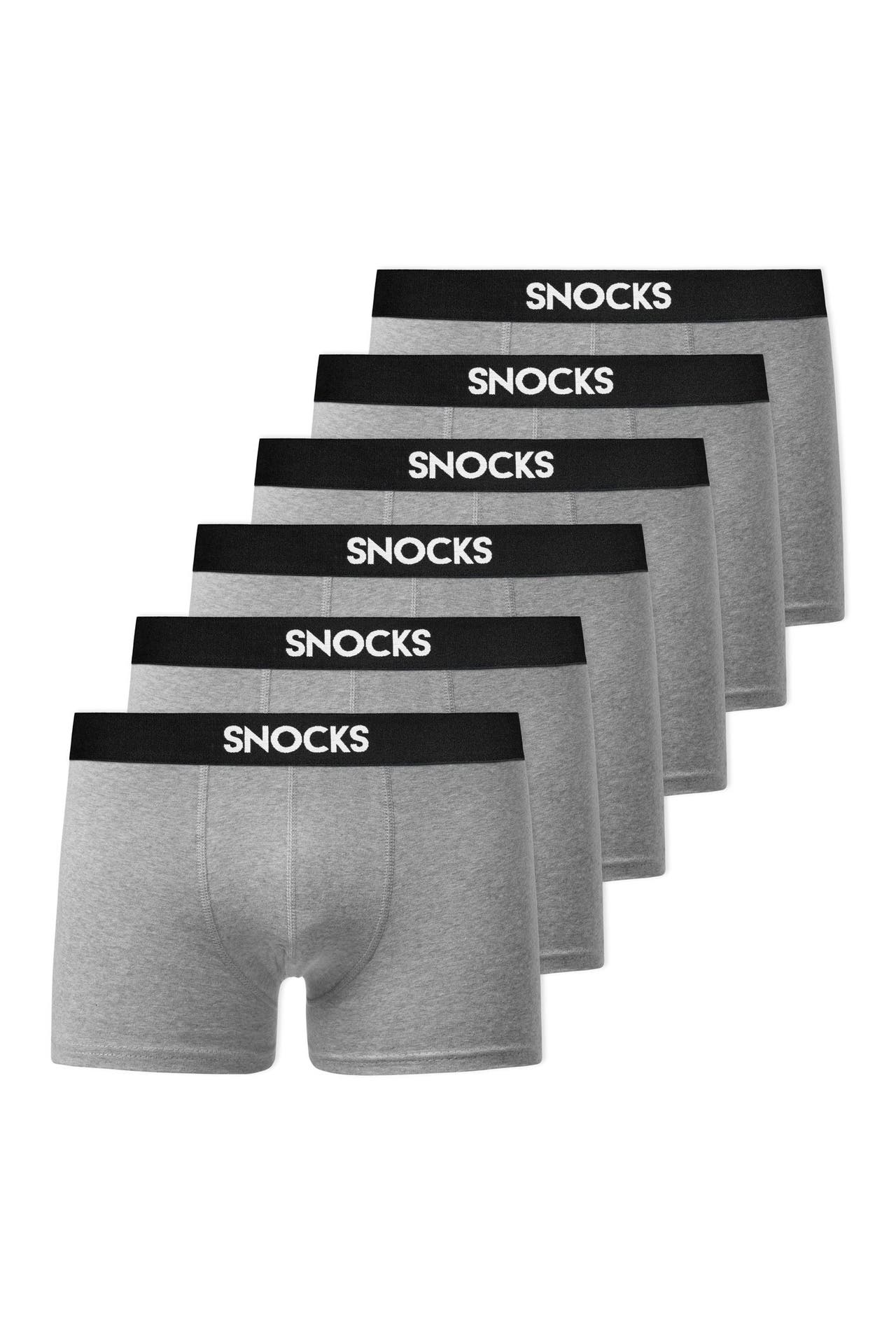 SNOCKS Boxer Grau, Bild 1