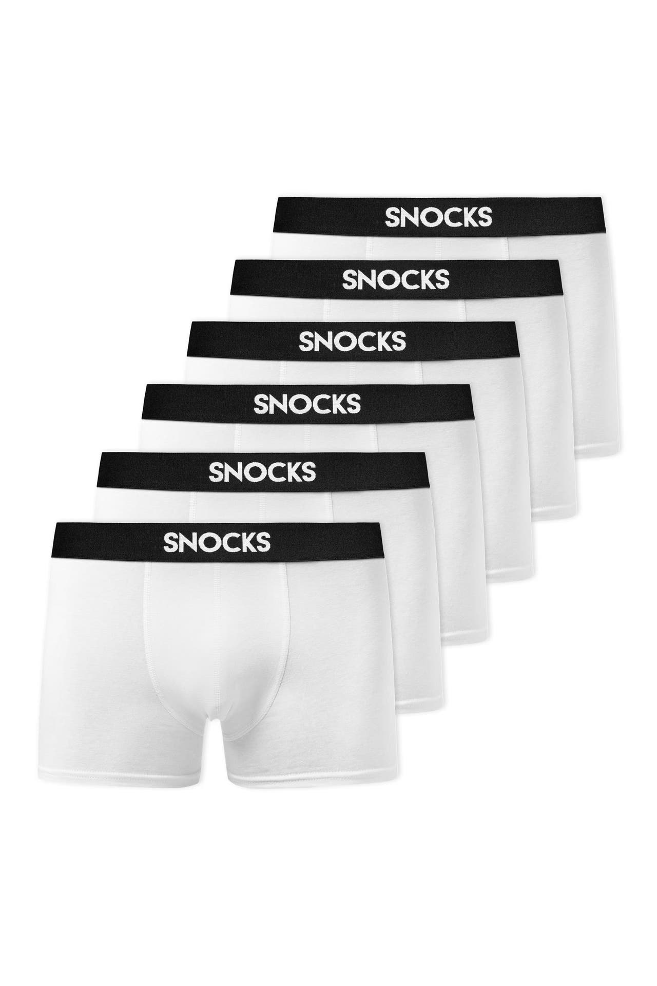 SNOCKS Boxer Weiß, Bild 1