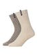 Socken Mix (Offwhite/Braun)