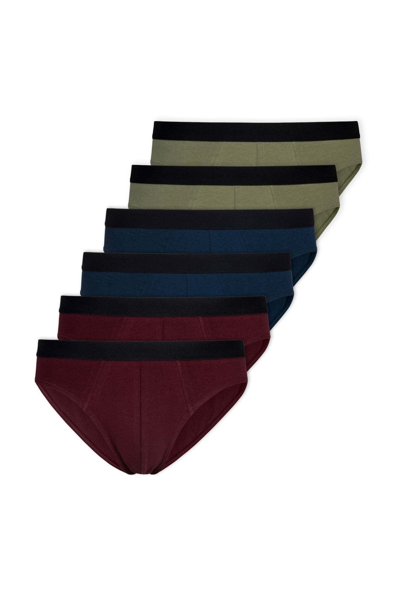 SNOCKS Slip Mix (Rot/Olive/Blau), Bild 1