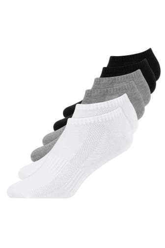 SNOCKS Socken Mix (Schwarz/Weiß/Grau)