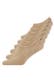 Socken Dunkel Beige