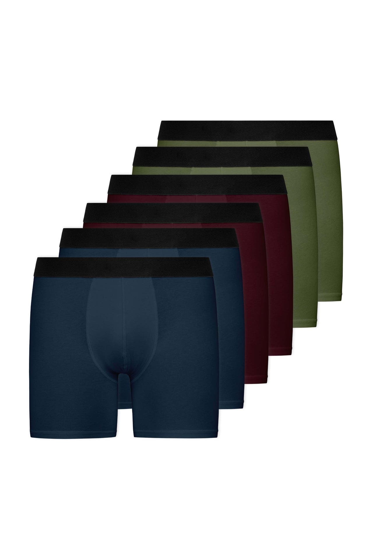 SNOCKS Boxer Mix (Rot/Olive/Blau), Bild 1