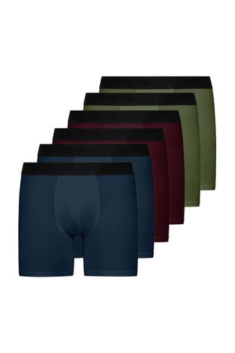 SNOCKS Boxer Mix (Rot/Olive/Blau)