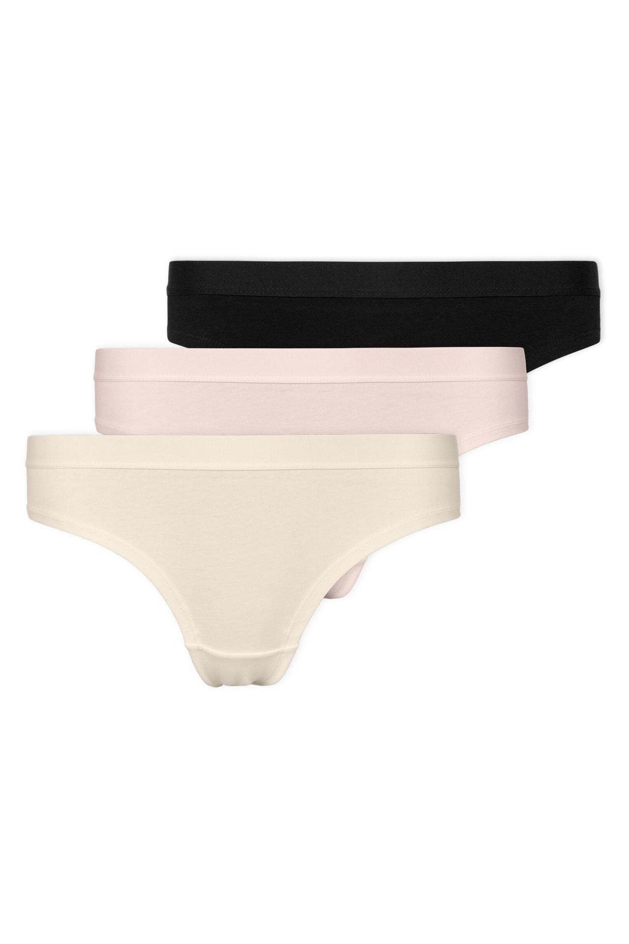 SNOCKS Slip Mix (Hellbeige/Rose/Schwarz), Bild 1