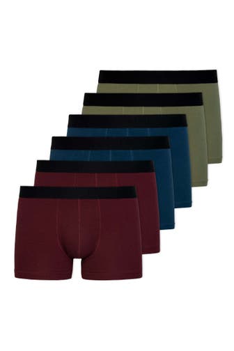 SNOCKS Boxer Mix (Rot/Olive/Blau)