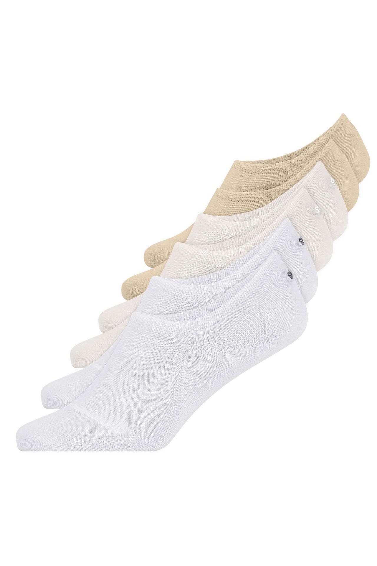 SNOCKS Socken Mix (Hellbraun/Creme/Weiß), Bild 1