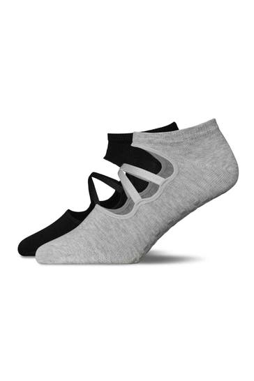 SNOCKS Socken Mix (Schwarz/Grau)