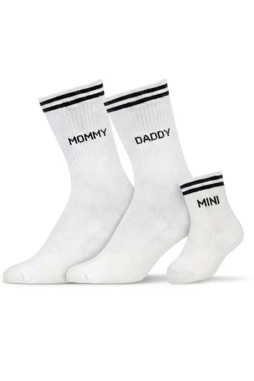 SNOCKS Socken Weiß (Retro)