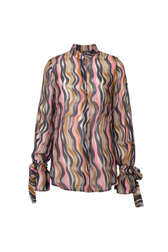 MINX Casual-Bluse ASH meanderingstripes