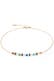 Kette Mini Cubes & Chain Multicolor Gold