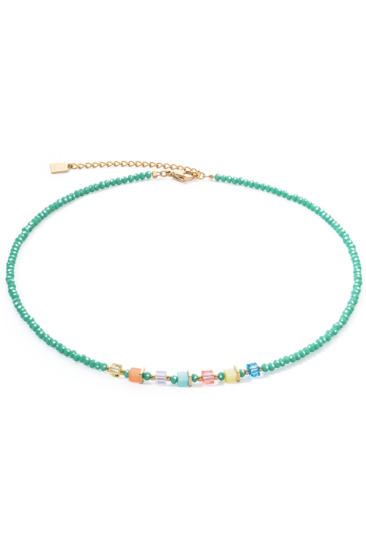 COEUR DE LION Kette Joyful Colours Multicolor Grün, Bild 1