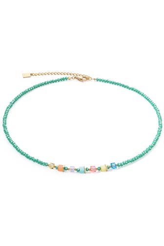 COEUR DE LION Kette Joyful Colours multicolorgrün