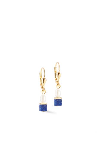 COEUR DE LION Ohrringe Princess Fusion Pearls Blau
