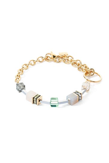 COEUR DE LION Armband GeoCUBE® Iconic Boho multicolorgentle