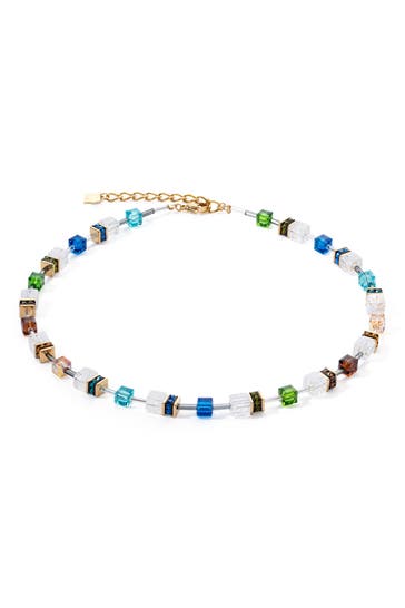 COEUR DE LION Kette GeoCUBE® Iconic Nature multicolorgold