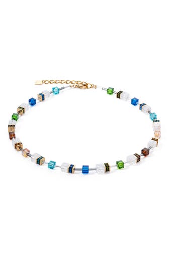 COEUR DE LION Kette GeoCUBE® Iconic Nature multicolorgold