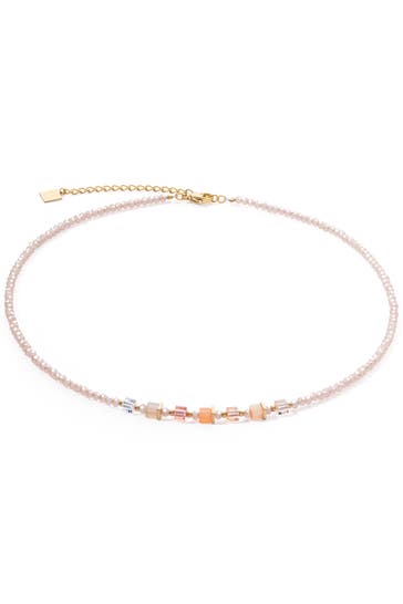 COEUR DE LION Kette Joyful Colours apricot