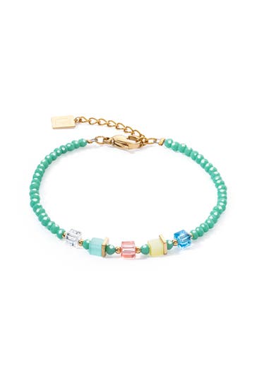 COEUR DE LION Armband Joyful Colours multicolorgrün