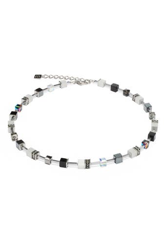 COEUR DE LION Kette GeoCUBE® Limited Edition Schwarz-Weiß