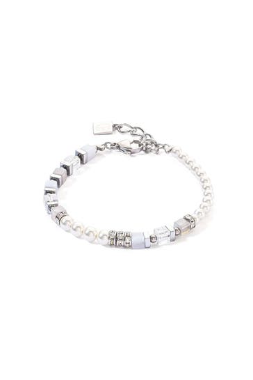 COEUR DE LION Armband Precious Fusion Offset Hellblau
