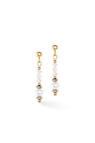 COEUR DE LION Ohrringe Little Twinkle Pearl Mix Weiß