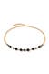 Kette Pure Spheres Schwarz-Gold