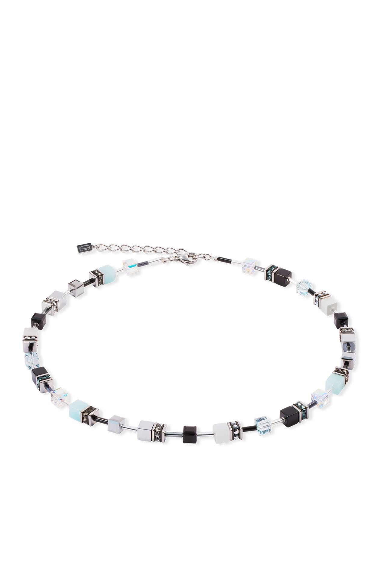 COEUR DE LION Kette GeoCUBE® Iconic Soft Aqua, Bild 1