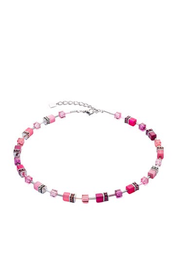 COEUR DE LION Kette GeoCUBE® Iconic Magenta
