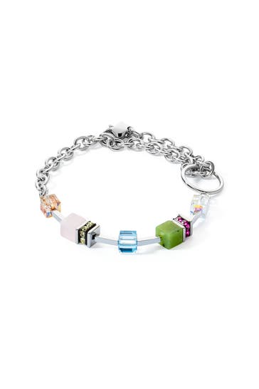 COEUR DE LION Armband GeoCUBE® Iconic Boho multicolorboho
