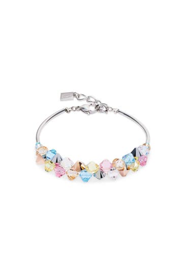 COEUR DE LION Armband Dancing Crystals Multicolor Pastell