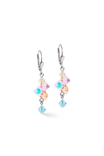 COEUR DE LION Ohrringe Dancing Crystals Multicolor Pastell