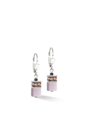 COEUR DE LION Ohrringe GeoCUBE® Limited Edition Multicolor Pastell 1